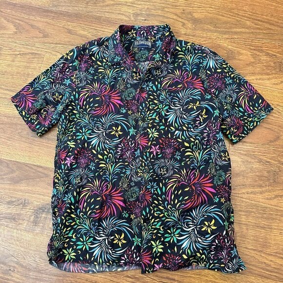 Vilebrequin Moorise Evening Birds Print linen Shirt - Picture 4 of 9